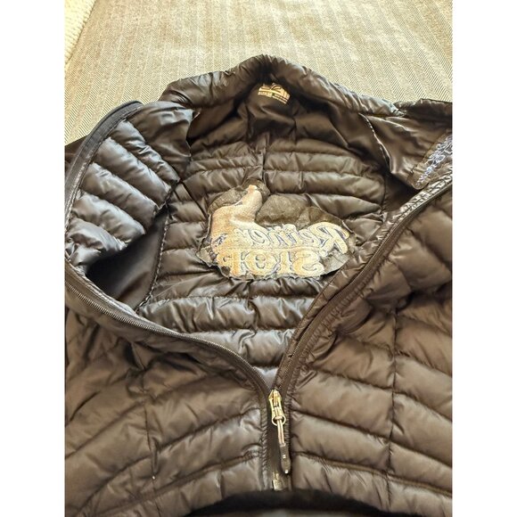 Weatherproof 32° Black Quilted Jacket With Reiner Stop Logo Size M - Picture 6 of 11